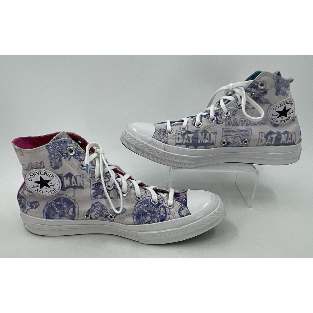 Converse 3D Batman DC 80 Years Anniversary Chinatown 167512C Unisex MW 11.5 13.5 - Picture 3 of 13